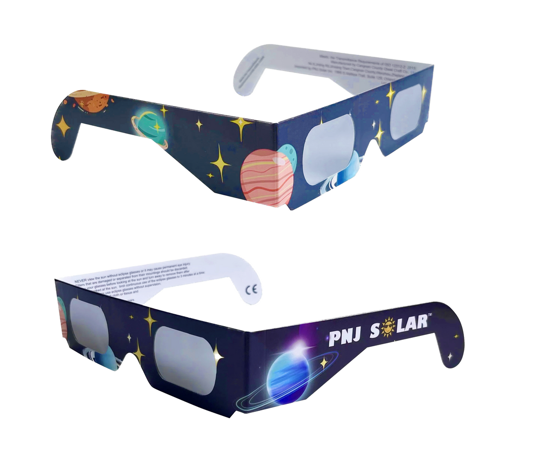 ISO Certified Solar Eclipse Glasses: Protect Your Eyes and Enjoy the Celestial Show